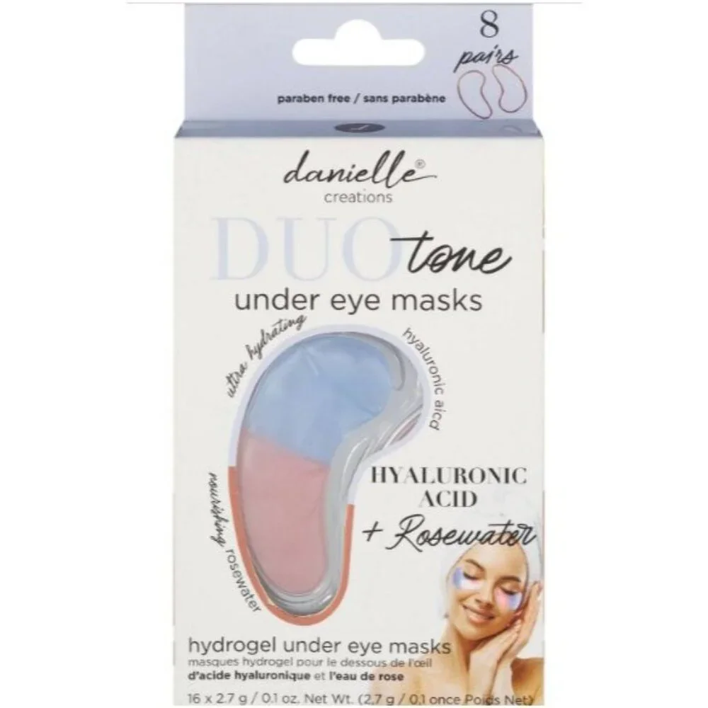 Danielle Creations Duo Tone Under Eye Masks 8 Pairs 3 Packs